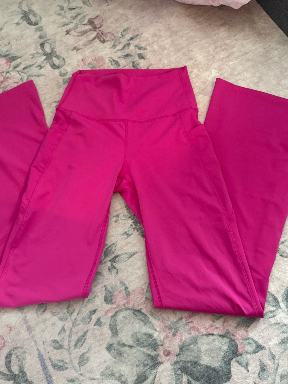 Zenana Outfitters Hot Pink High-Waist Leggings